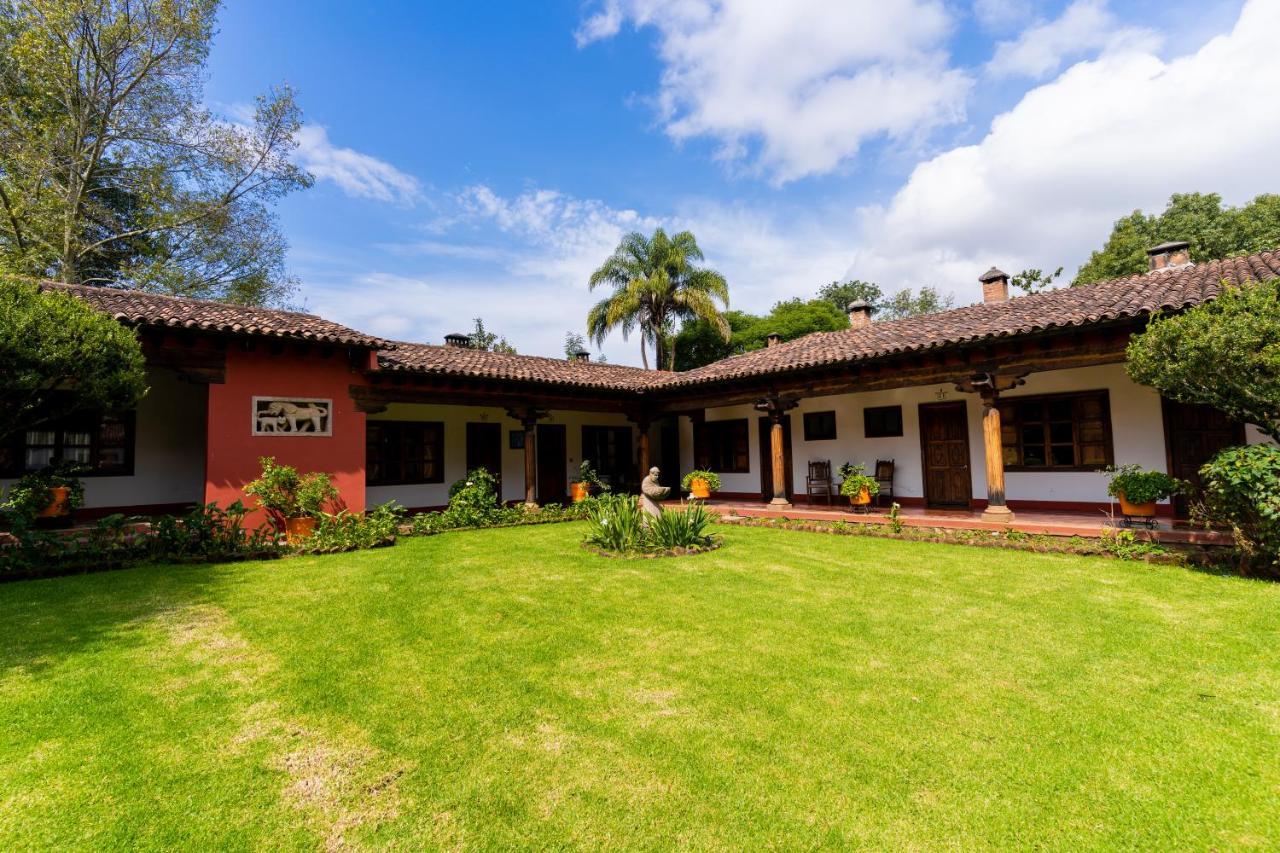Hosteria San Felipe 파츠쿠아로 외부 사진