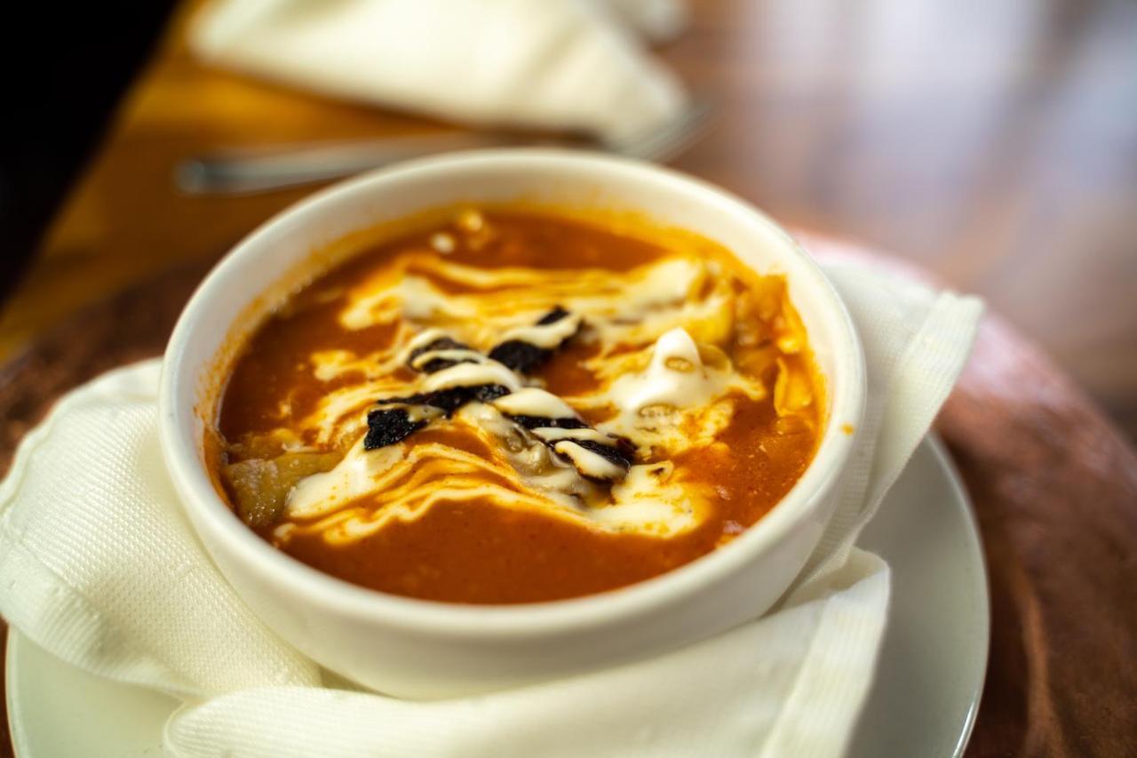 Hosteria San Felipe 파츠쿠아로 외부 사진