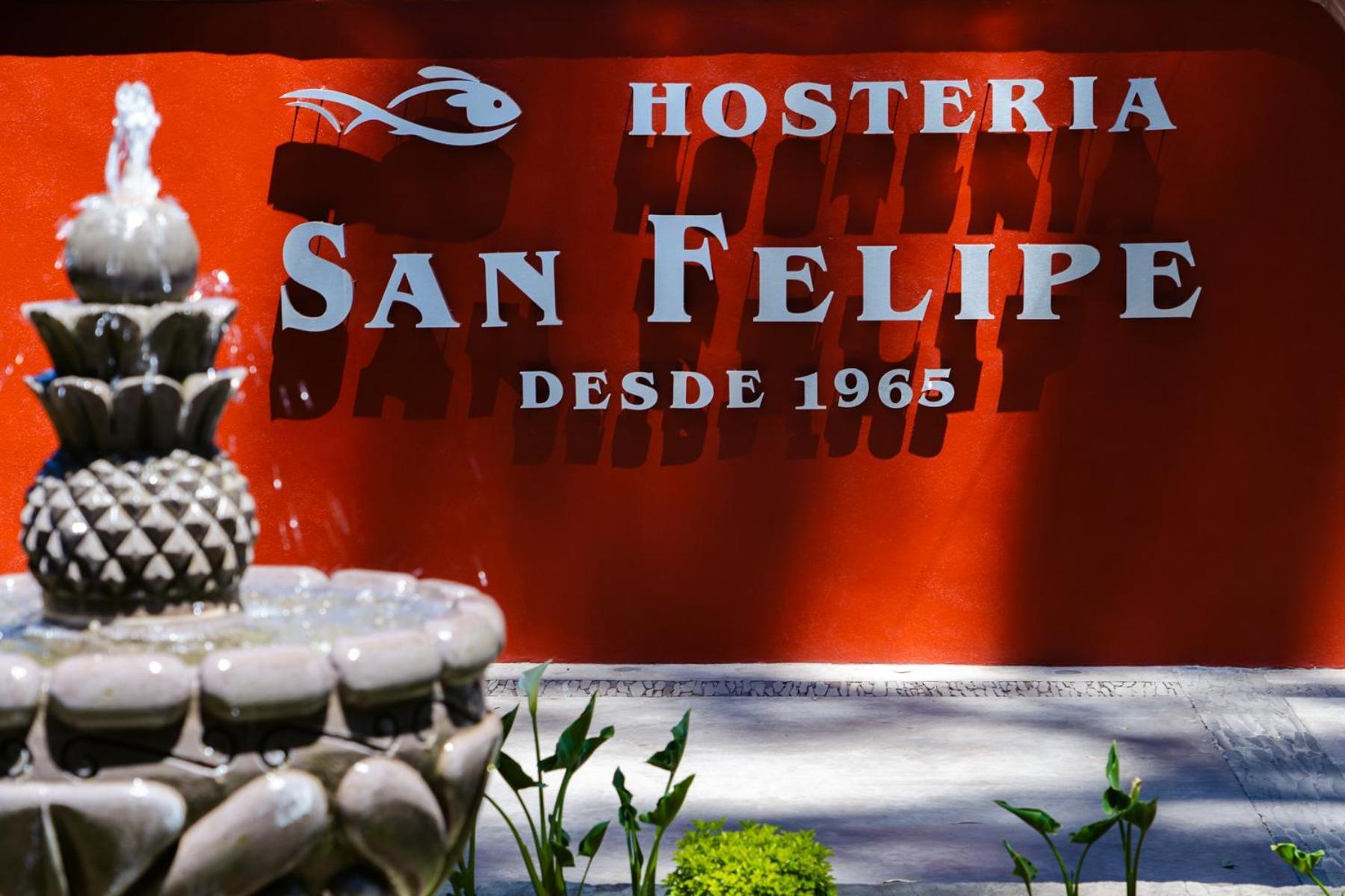 Hosteria San Felipe 파츠쿠아로 외부 사진