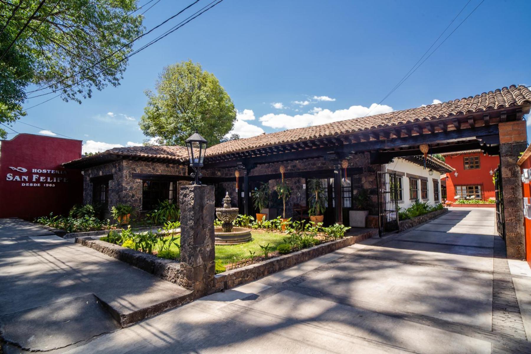 Hosteria San Felipe 파츠쿠아로 외부 사진