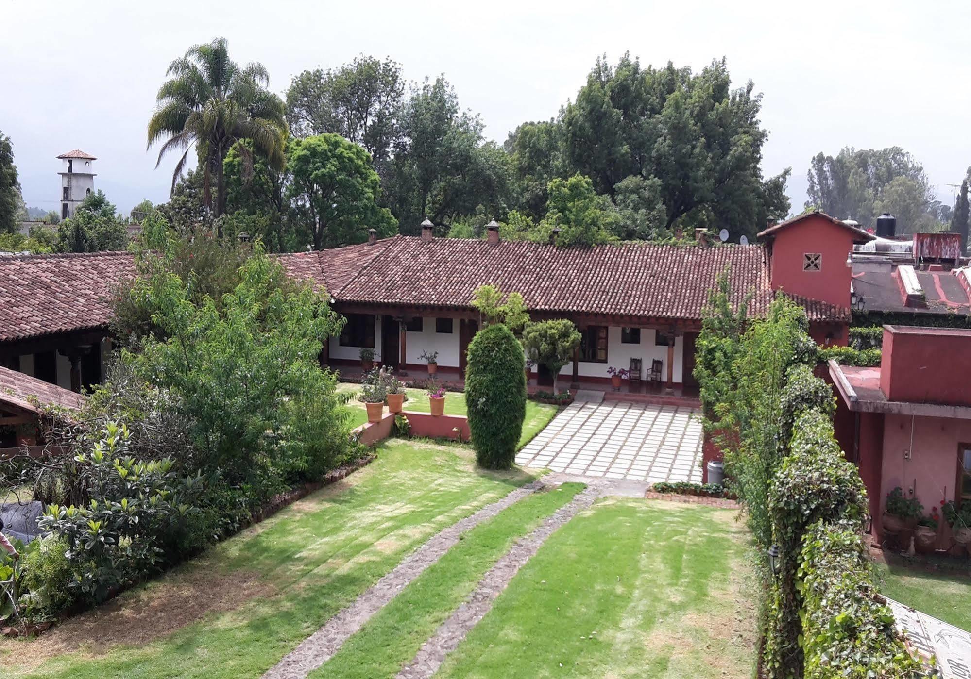 Hosteria San Felipe 파츠쿠아로 외부 사진